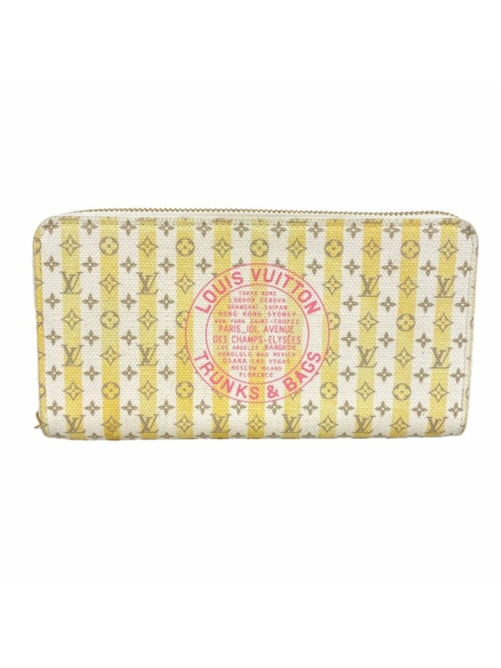 Louis Vuitton Wallet LV Stamp Zippy Banana